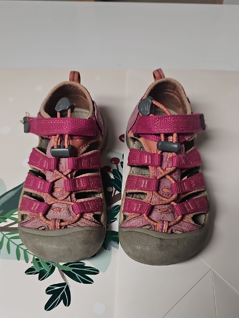 Girls Size 12 KEEN Pink Outdoor Sandals